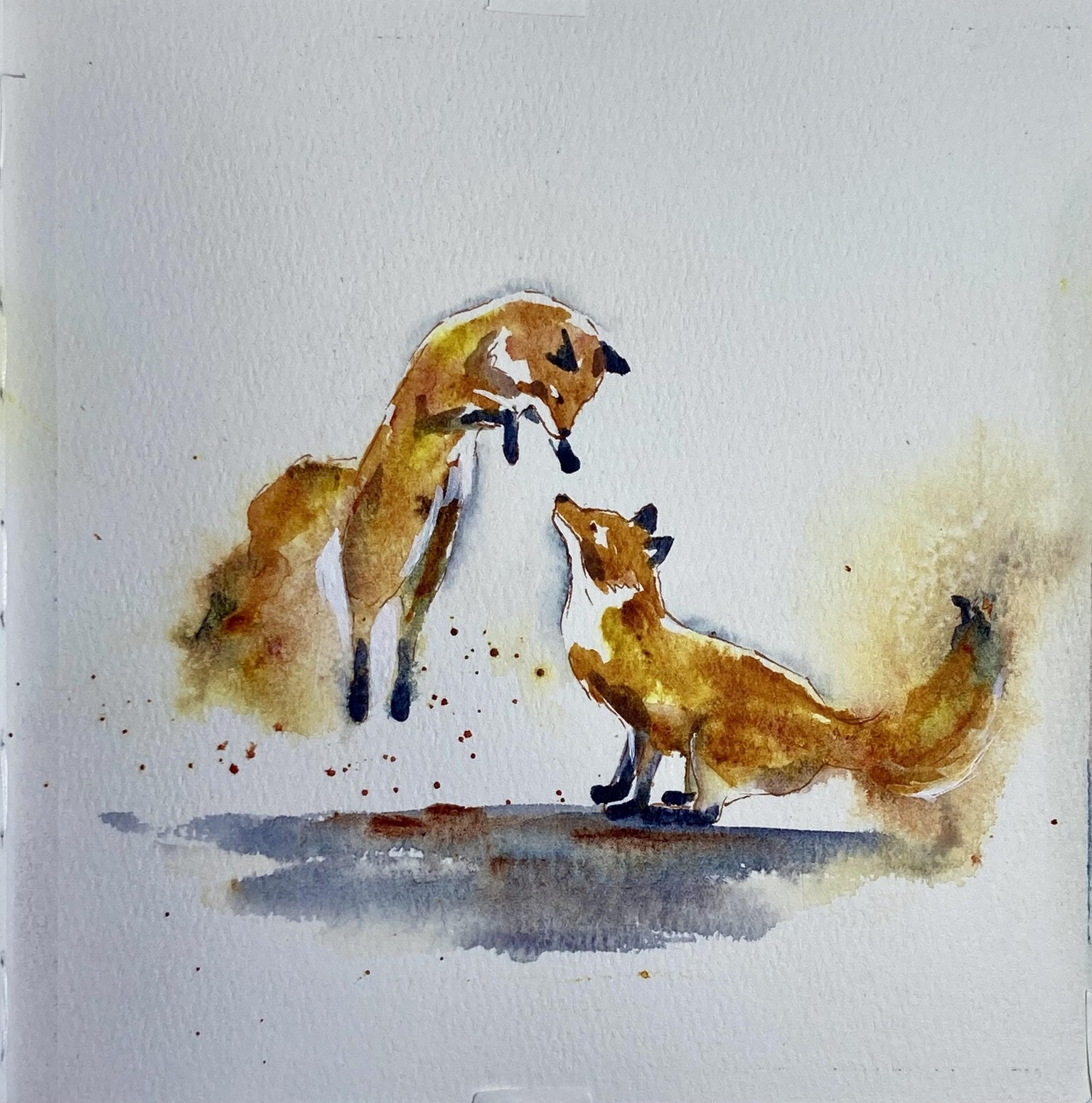 Playful Foxes - image 1 - student project