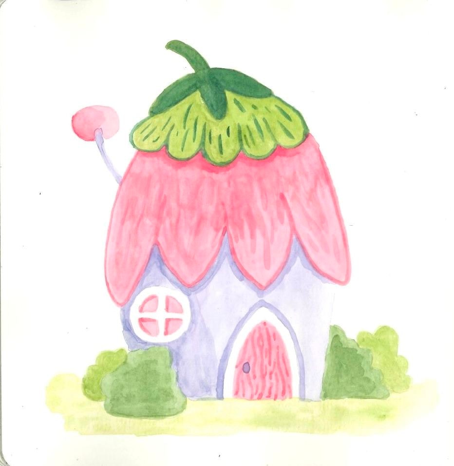 Not Very Confident Watercolor - image 1 - student project
