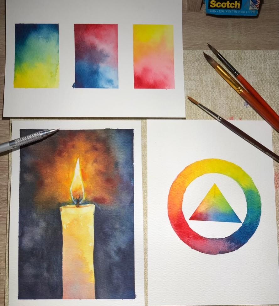 Watercolor exercises! - image 1 - student project