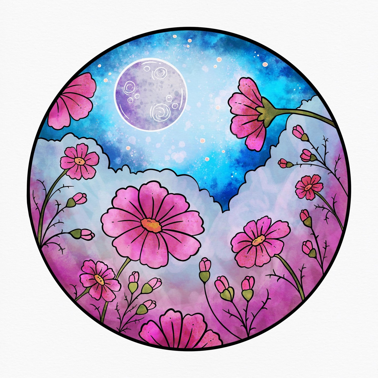 Cosmic Moon - image 2 - student project