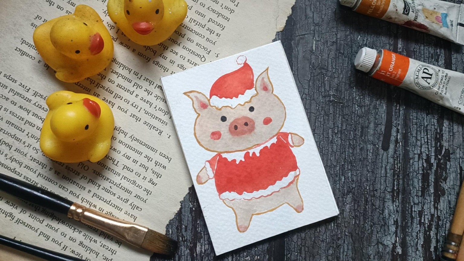 Cute little cozy pigs - image 6 - student project