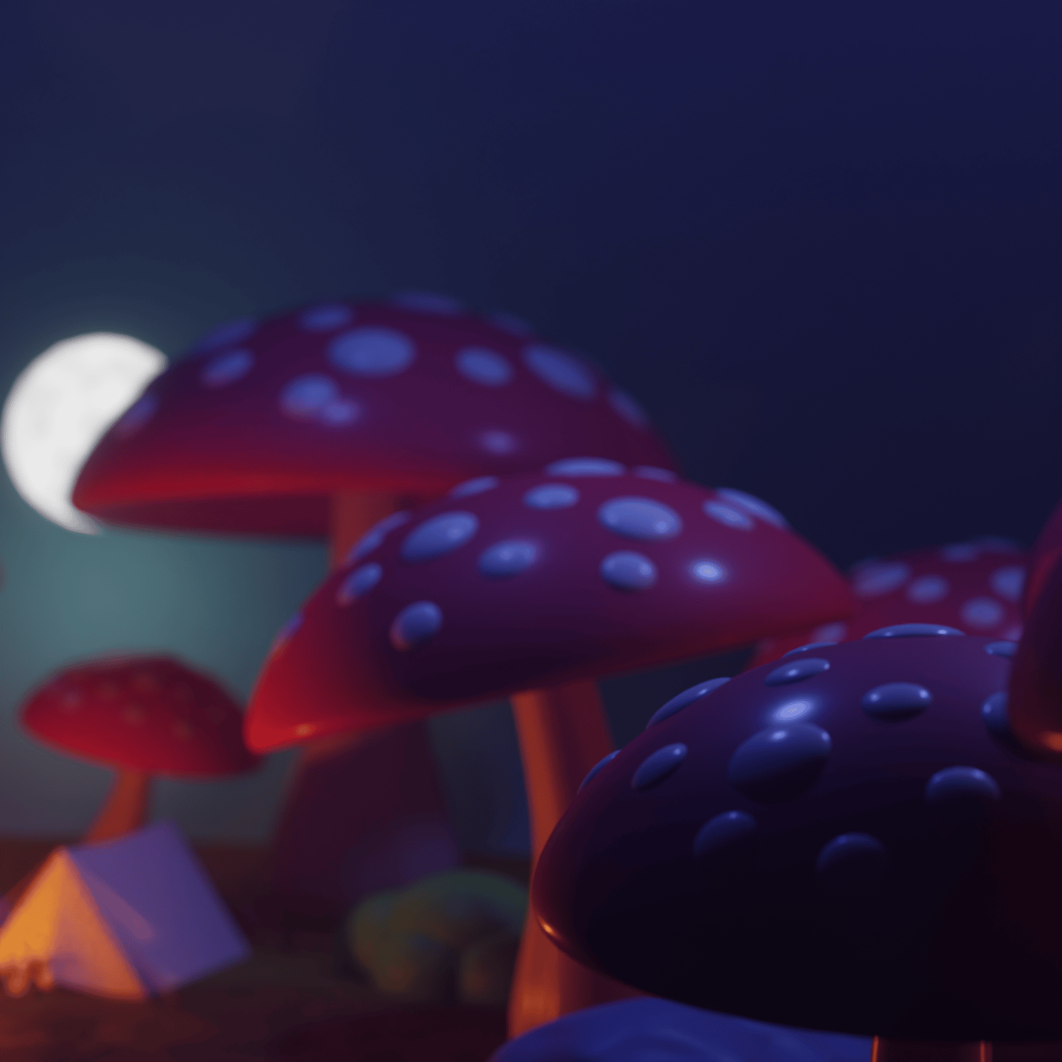 Murder mystery in the mushroom forest - image 1 - student project