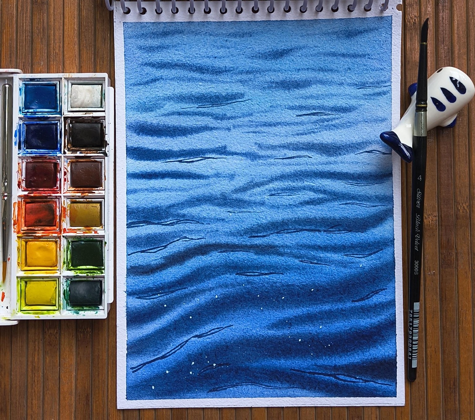 Calm Ocean Waves - image 3 - student project