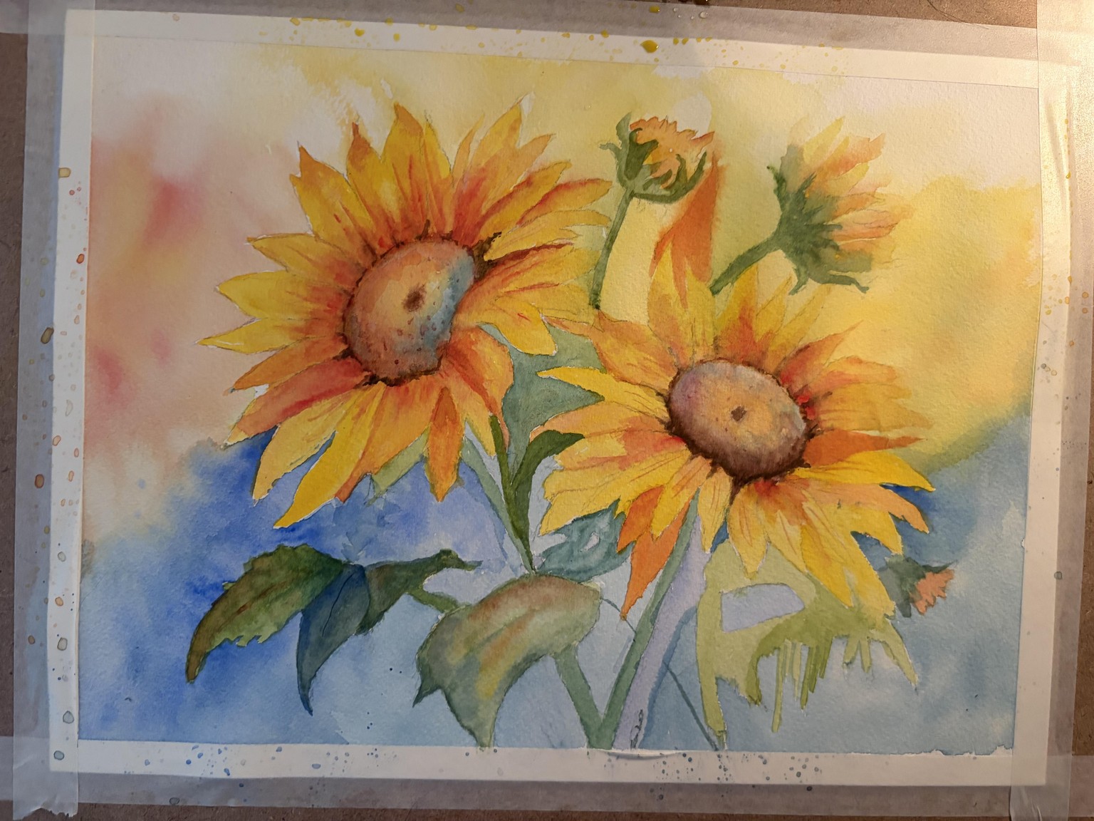 Sunflowers - image 1 - student project