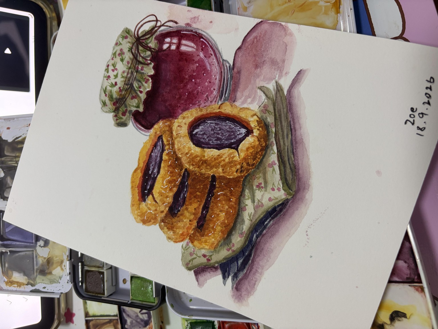 A painting with lots of details - image 1 - student project