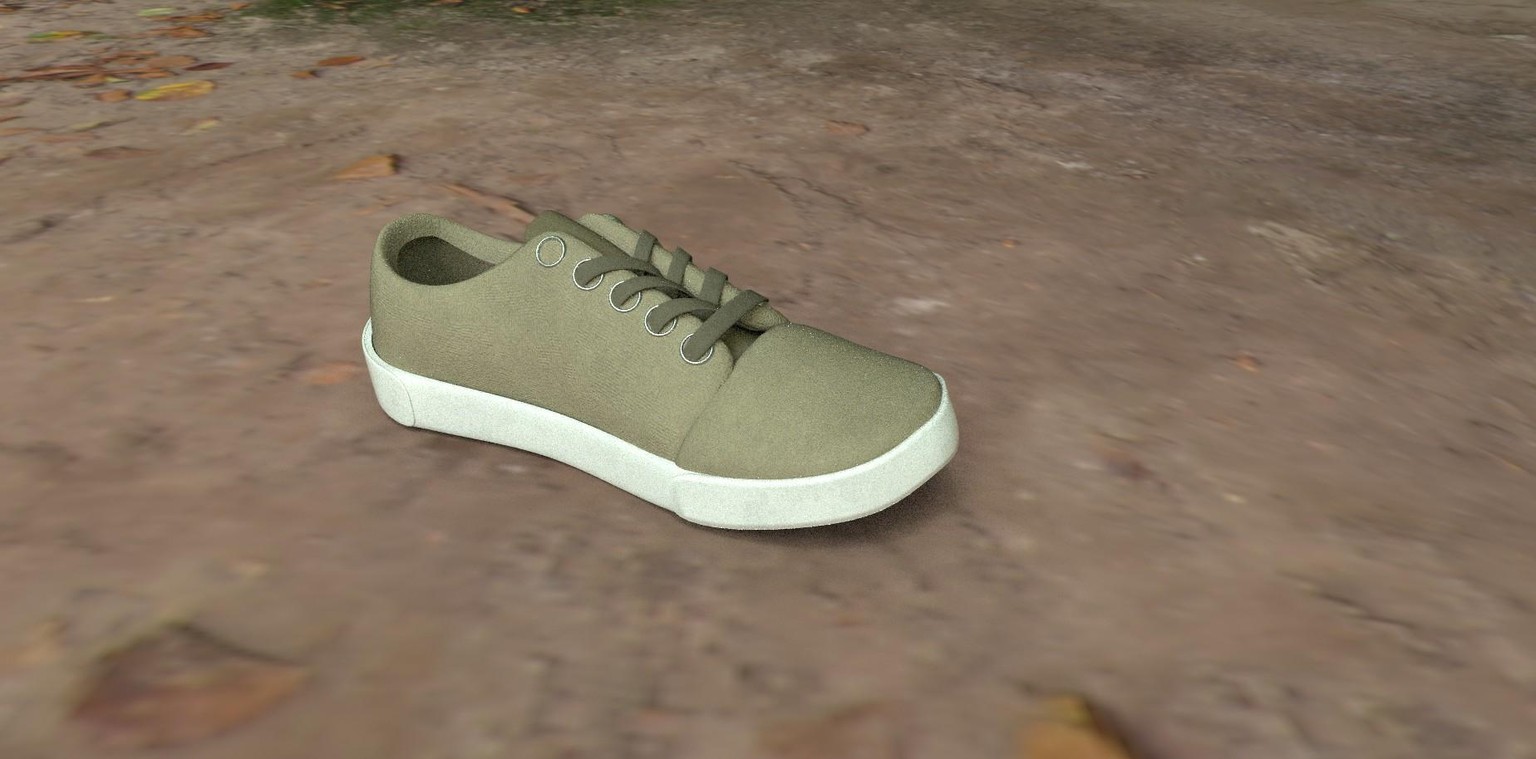 Shoes Modeling and Texturing - image 4 - student project