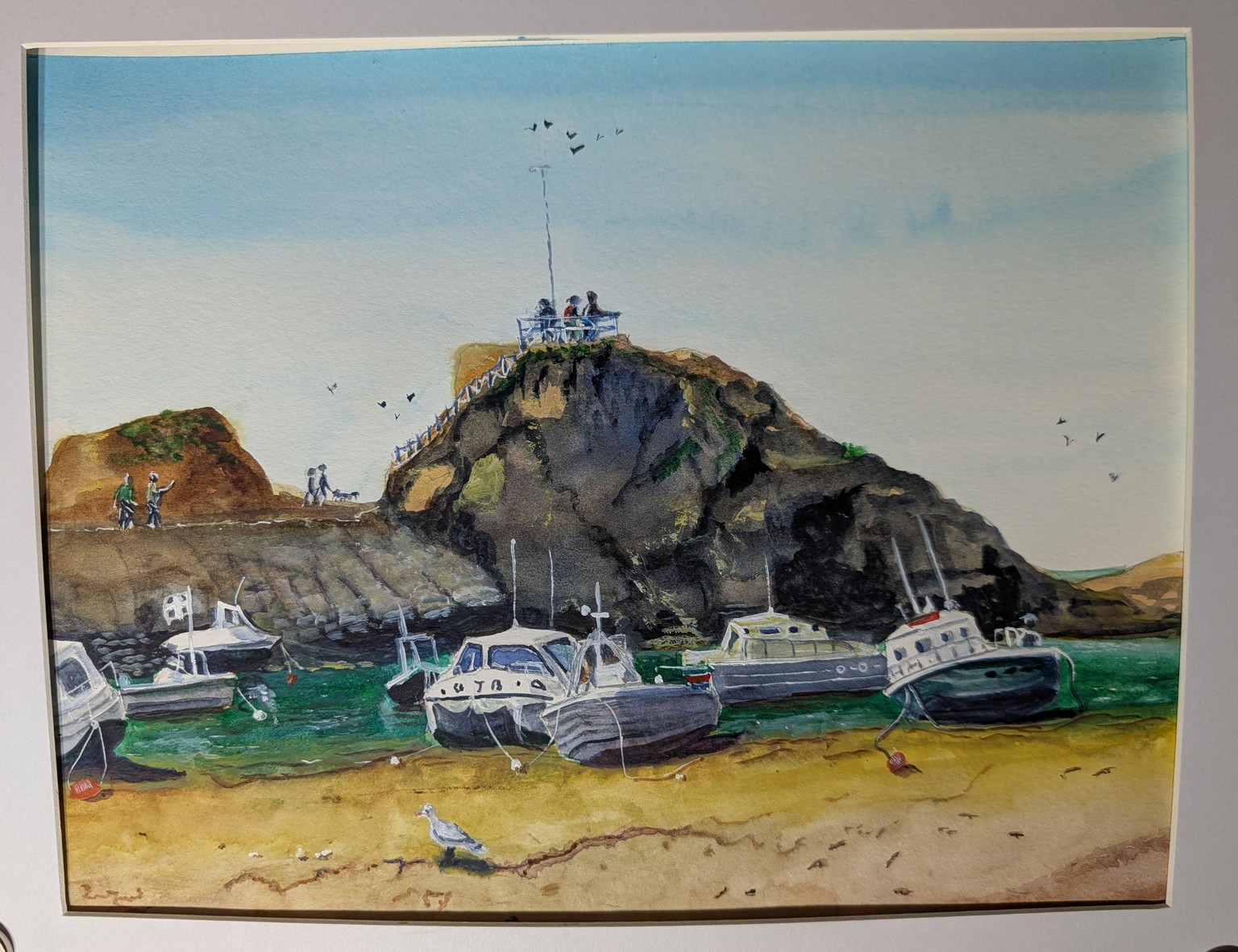 Create Stunning Coastal Watercolor Paintings - image 5 - student project