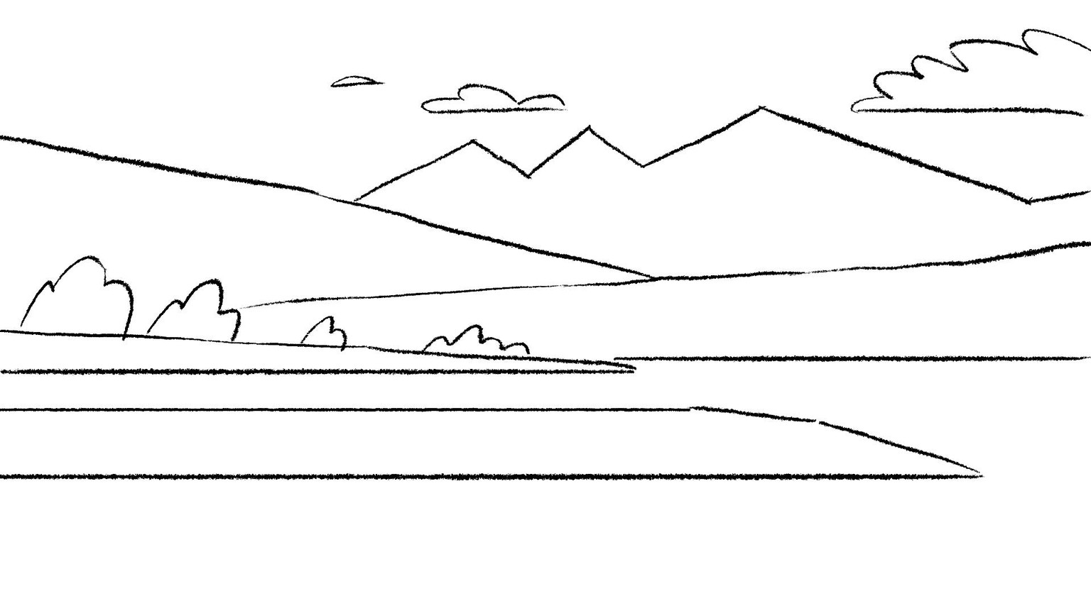 Mountain Landscape - image 2 - student project