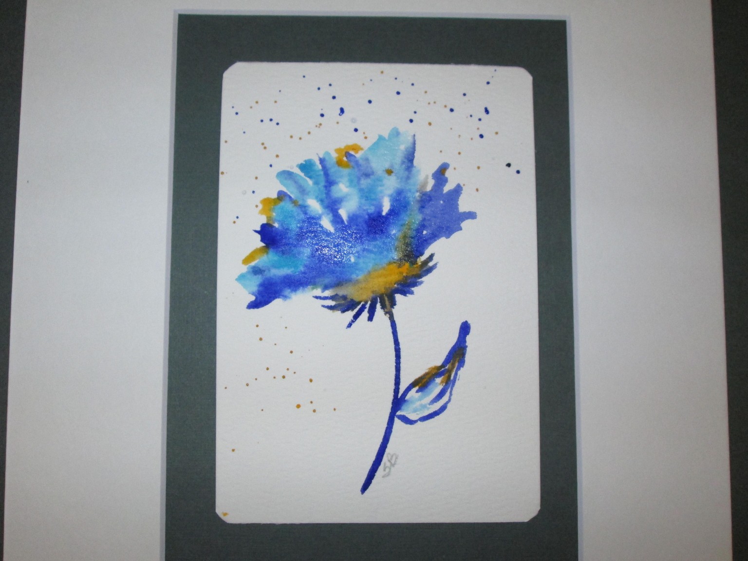 Bold Blue Bloom - image 1 - student project