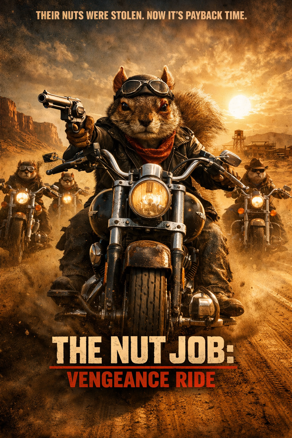 Squirrels on a Vengeance Ride - image 2 - student project