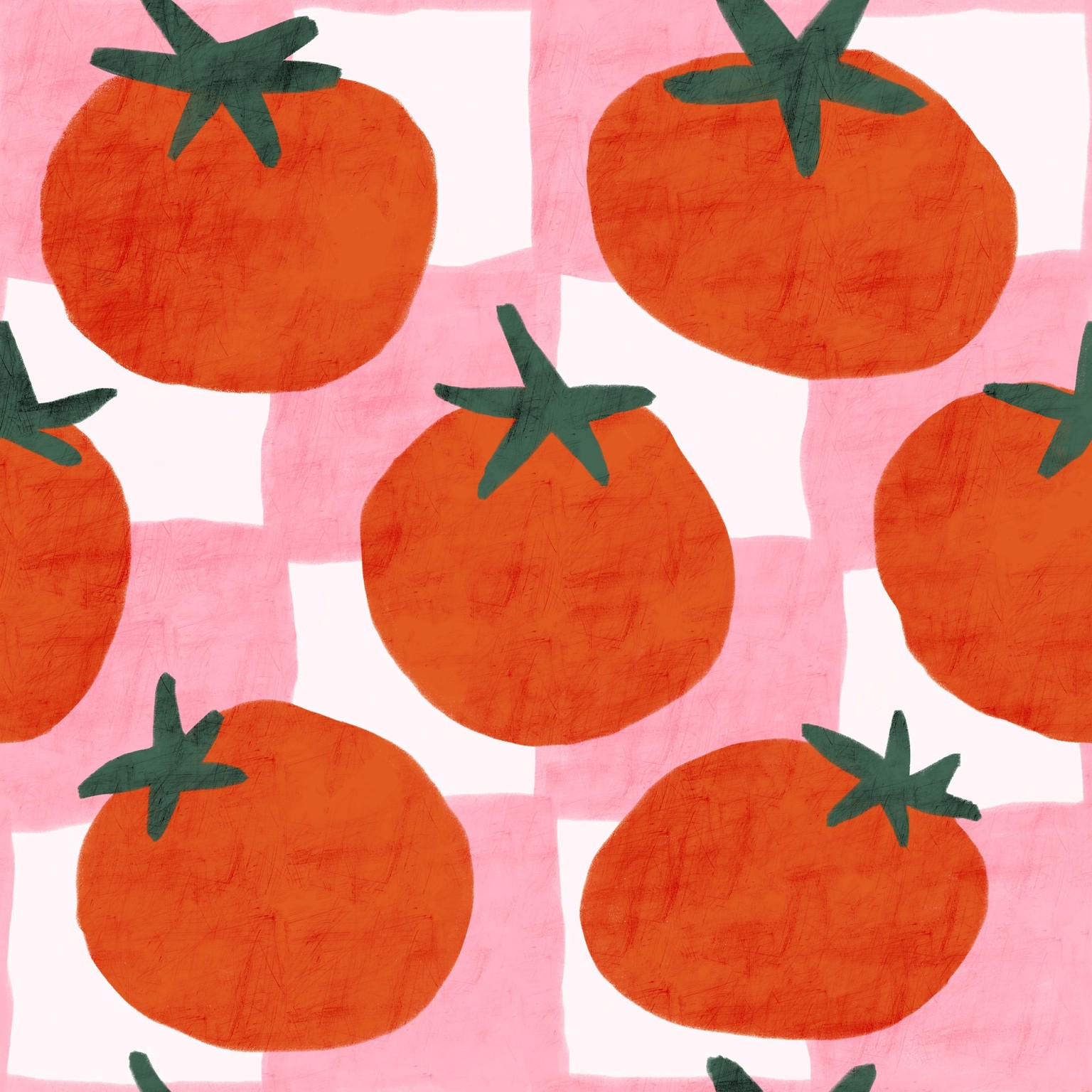 Tomato/orange pattern - image 1 - student project
