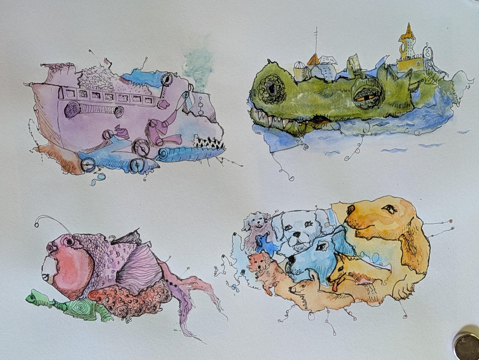 Learn to Paint from Imagination in Watercolor - image 1 - student project
