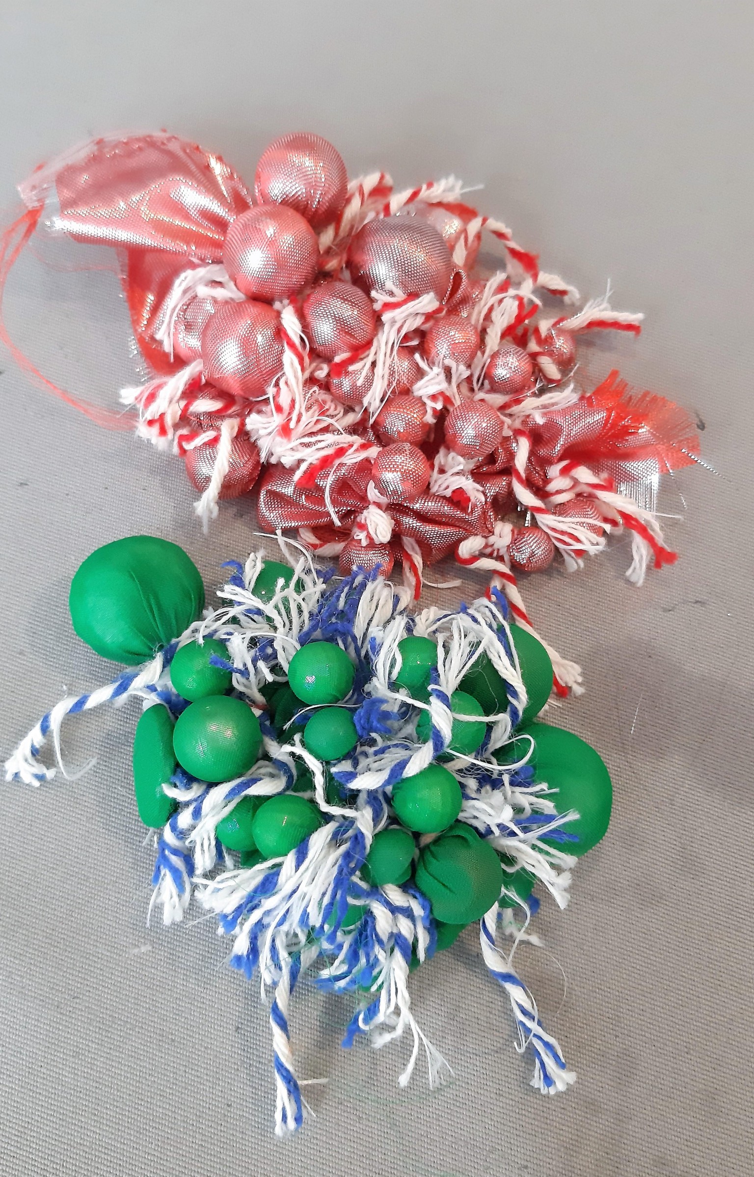 Shibori Bubbles and Sandwich Fabric - image 2 - student project