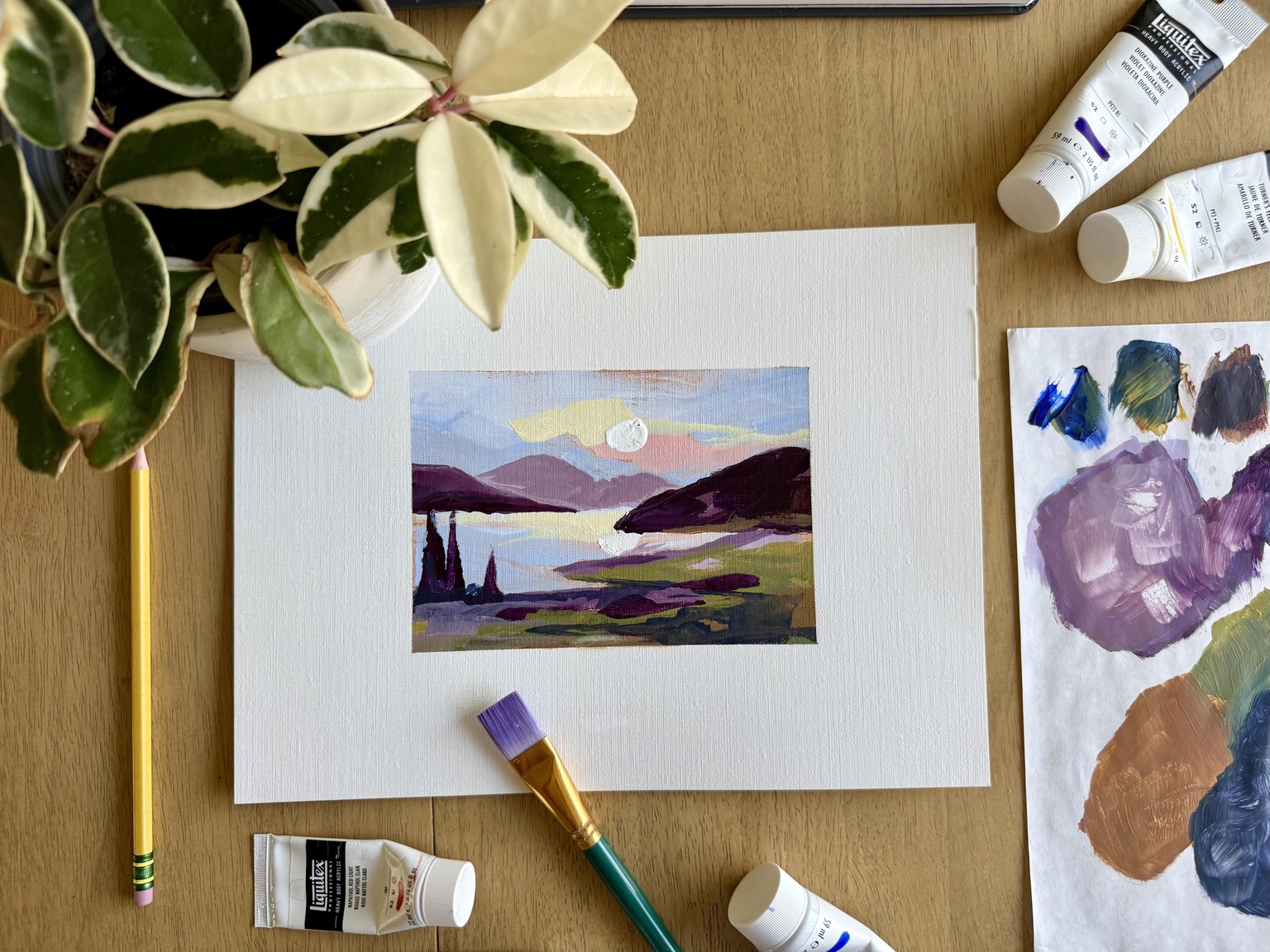 Sample 30 Brushstroke Painting - image 1 - student project