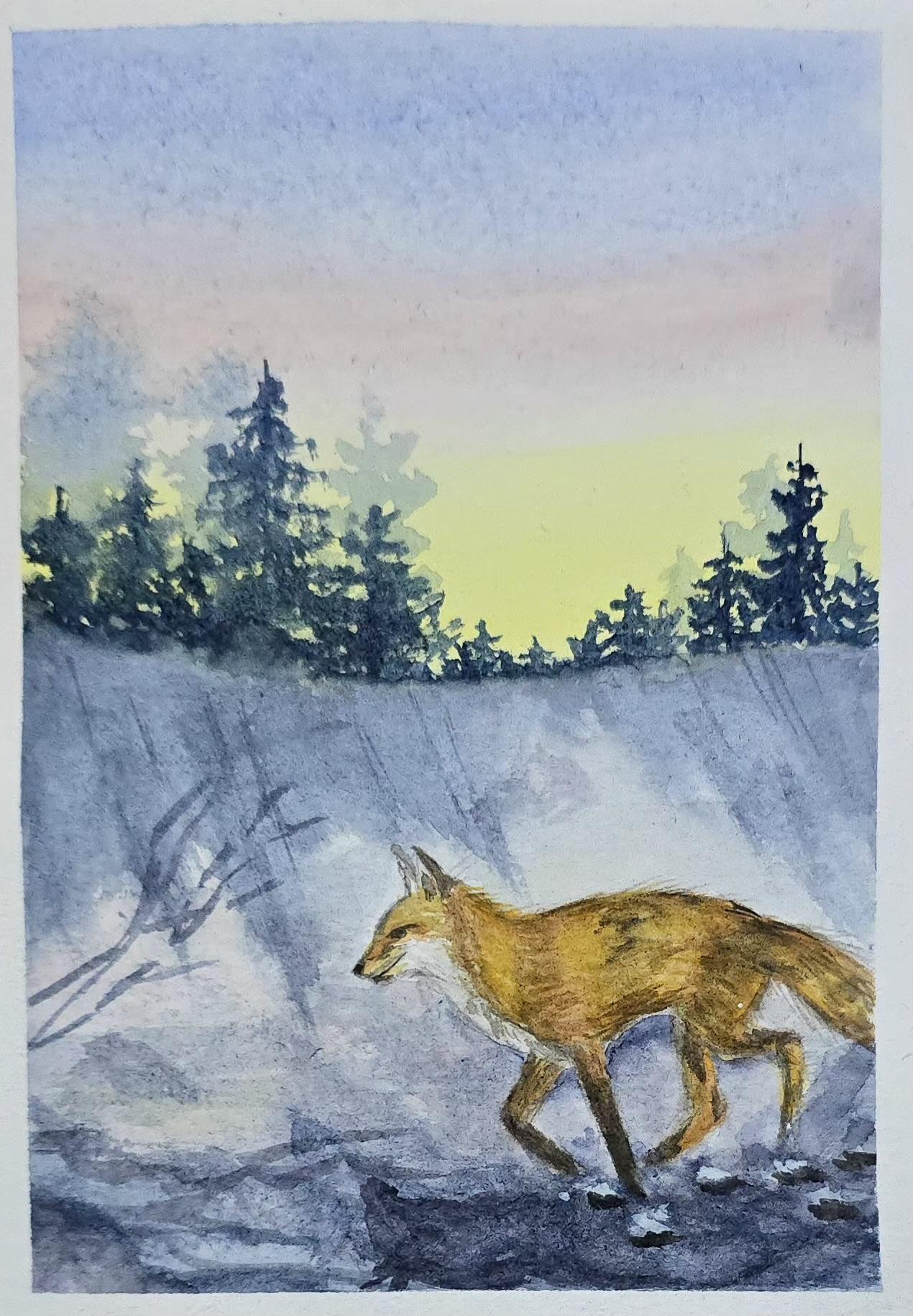 Snowy landscapes - image 4 - student project