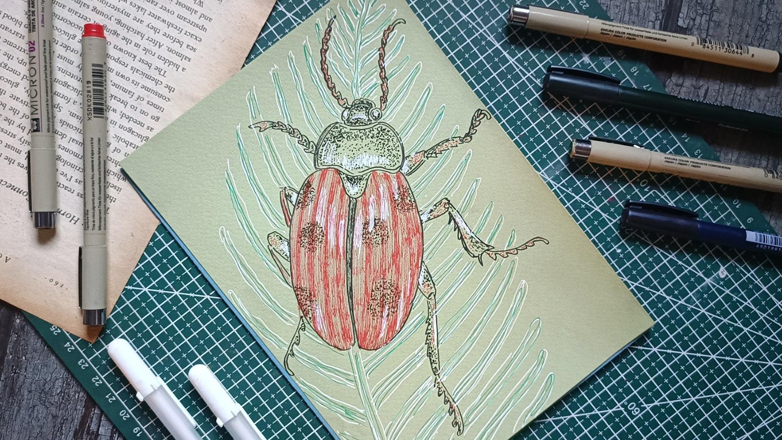 Inky insects - image 5 - student project