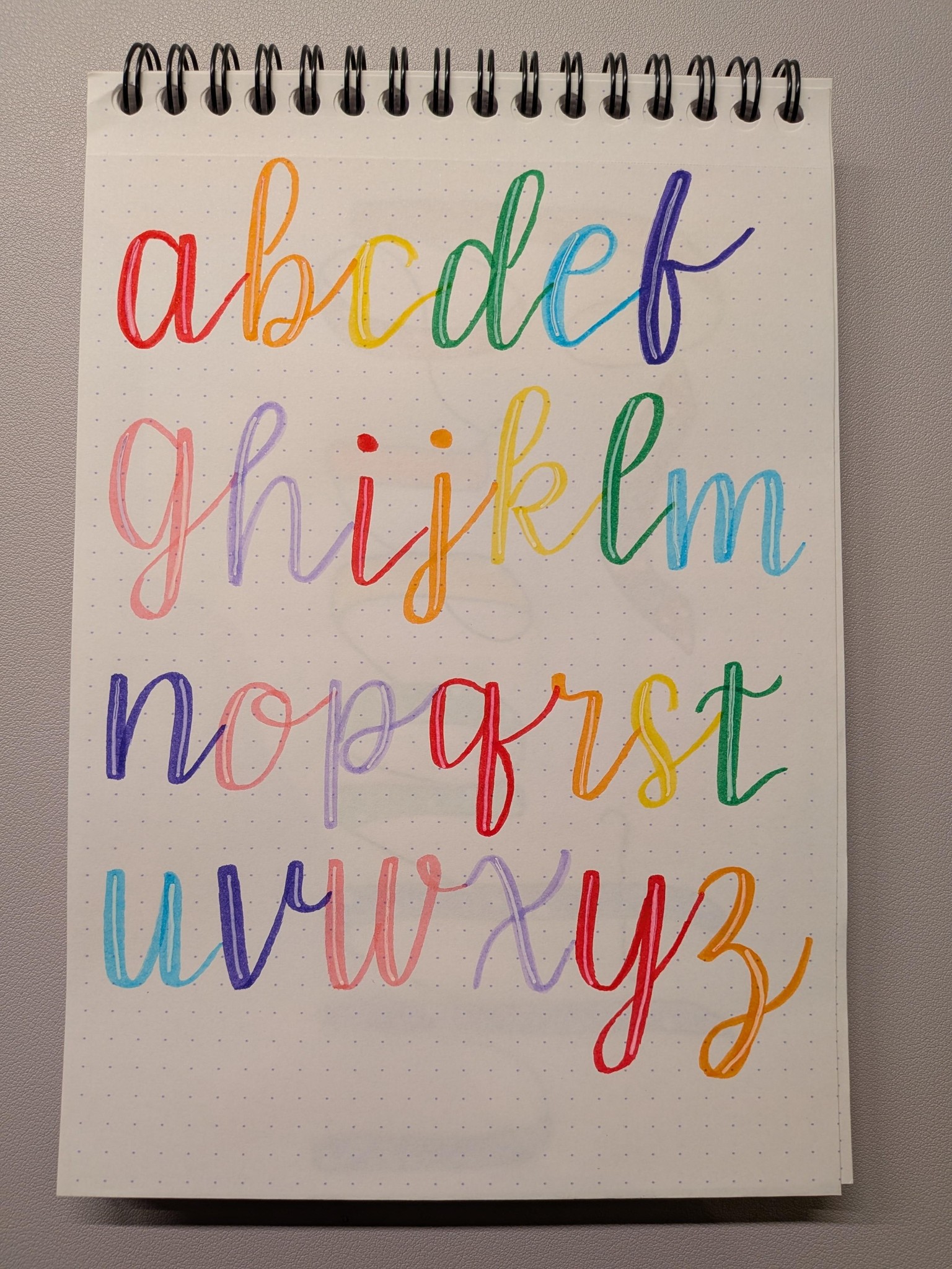 First Time Hand Lettering | 7-Day Challenge - image 2 - student project