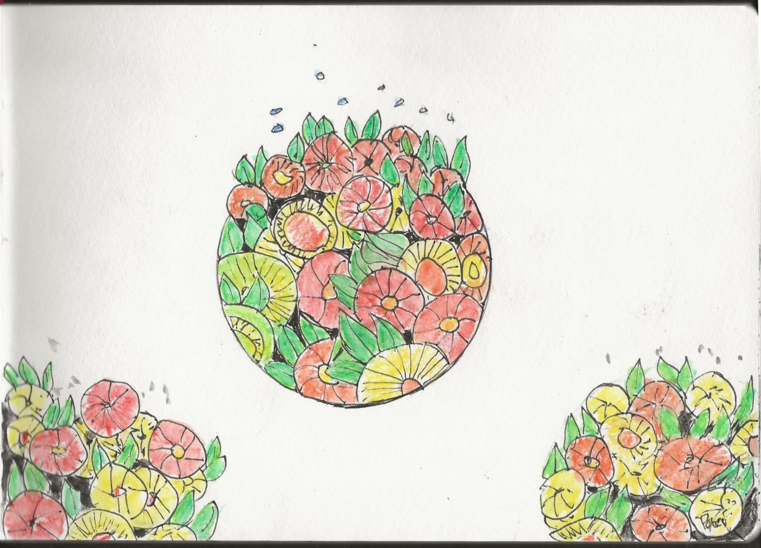 Botanic Bliss Sketches - image 5 - student project