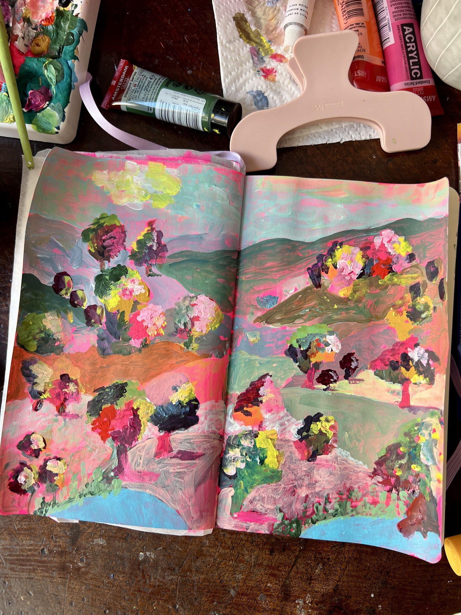 Colorful Landscape - image 1 - student project