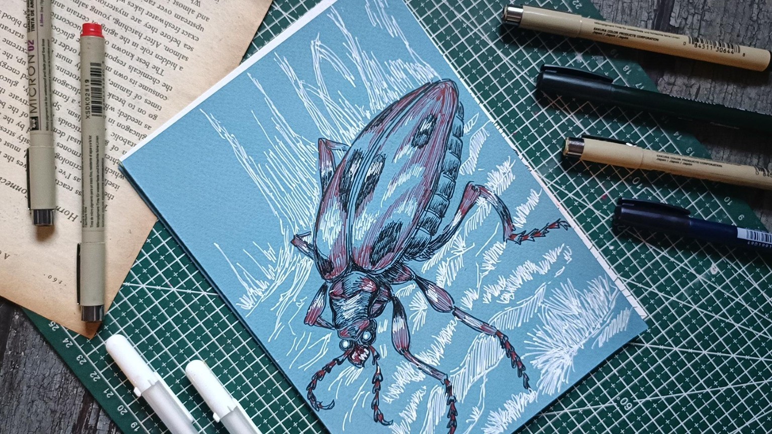 Inky insects - image 7 - student project