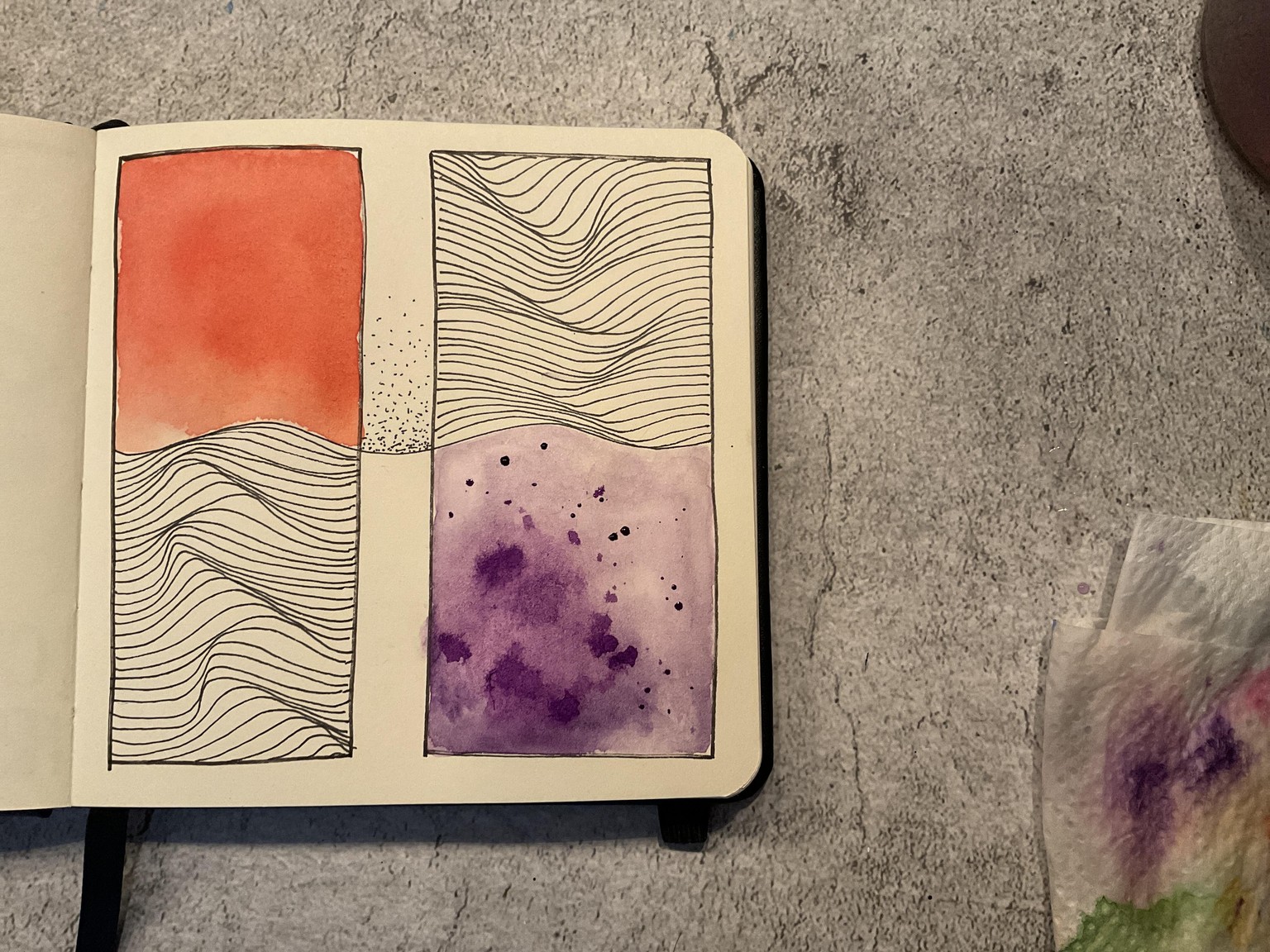 Neurographic relaxing art - image 5 - student project