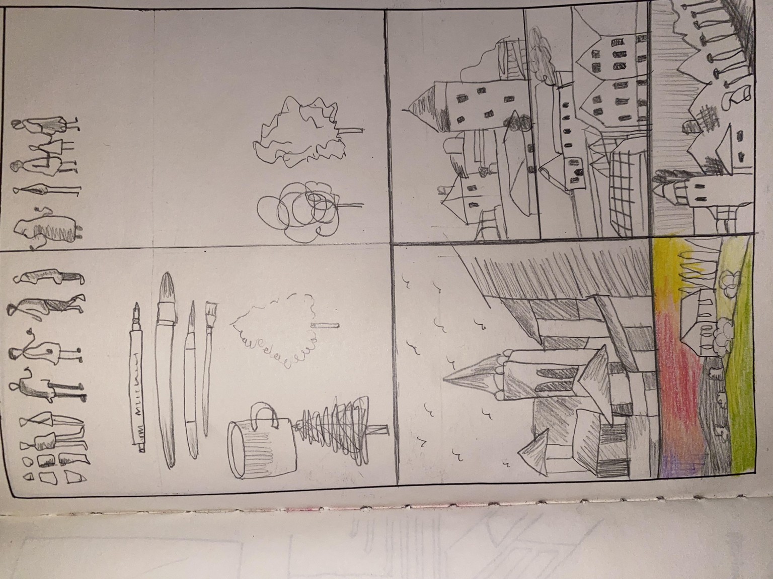 Sketching along - image 1 - student project