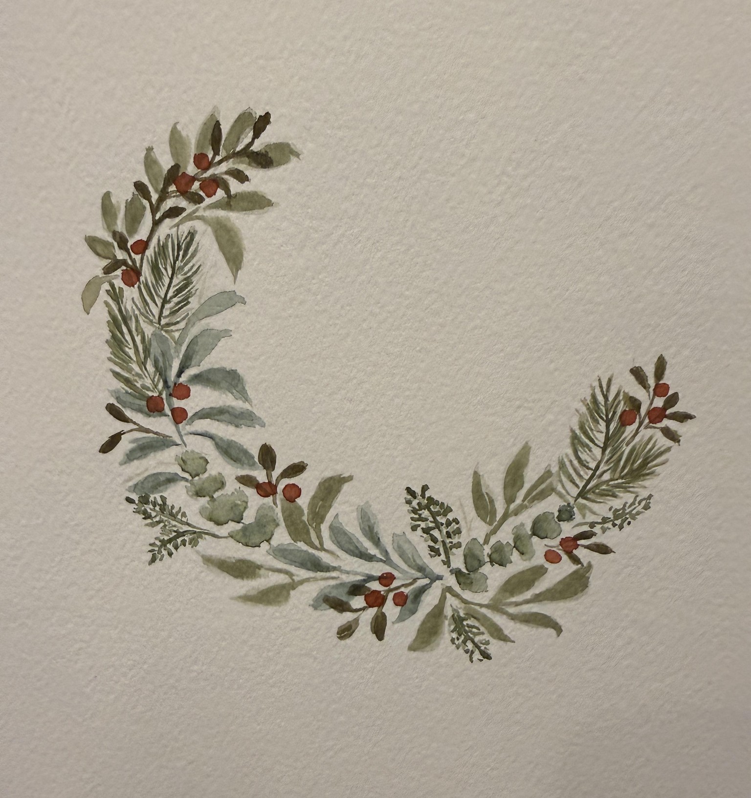 Winter Wreath - image 1 - student project