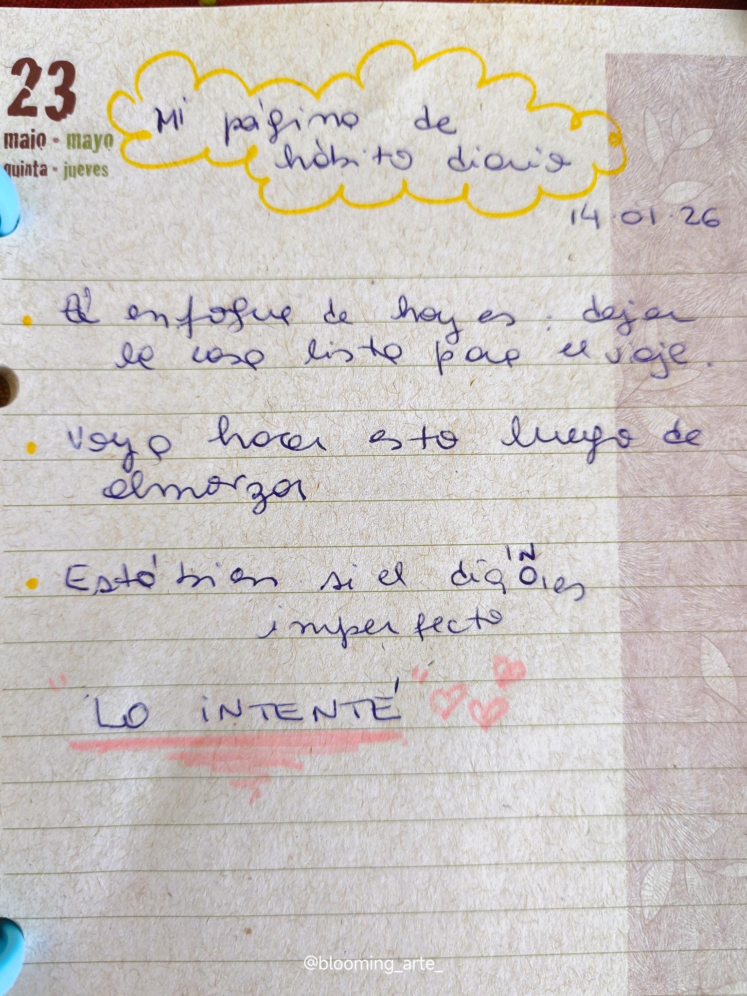 Empieza a crear pequeños hábitos de productividad en la vida cotidiana - image 1 - student project