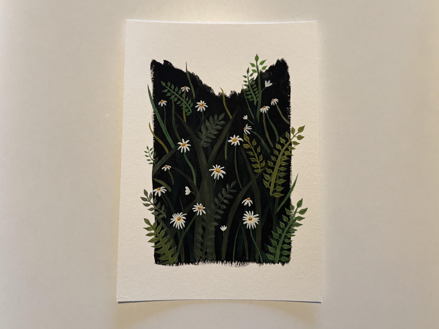 Gouache Flowers - image 1 - student project