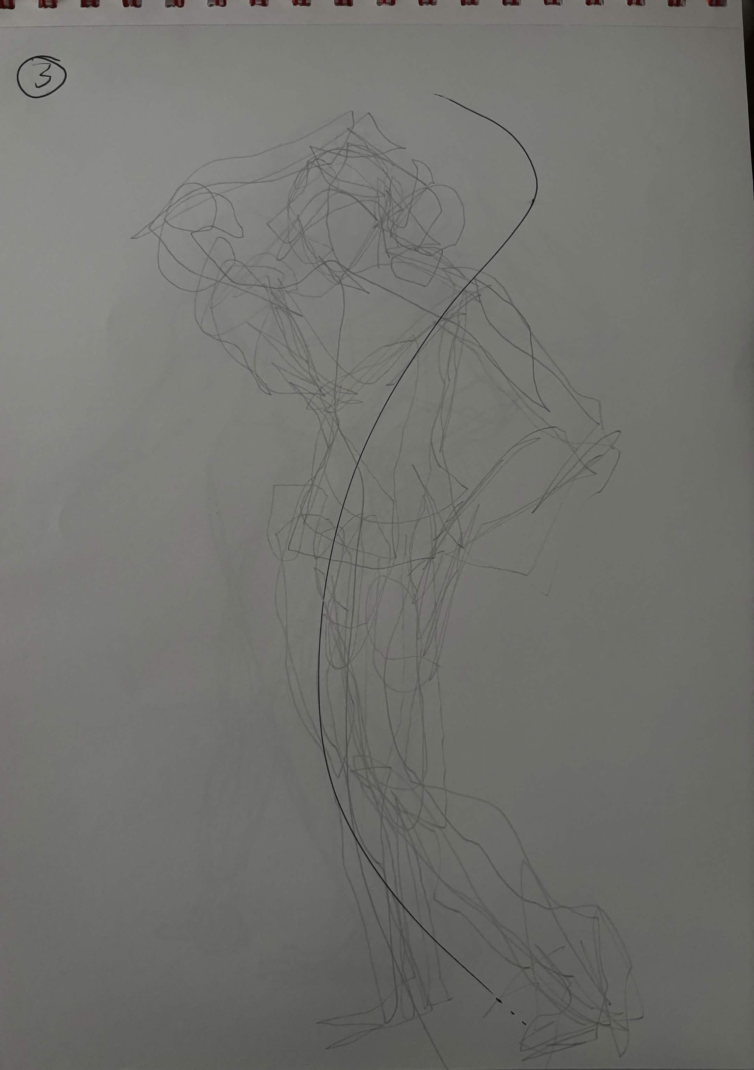 Dynamic Figure Drawing Exercises - image 4 - student project