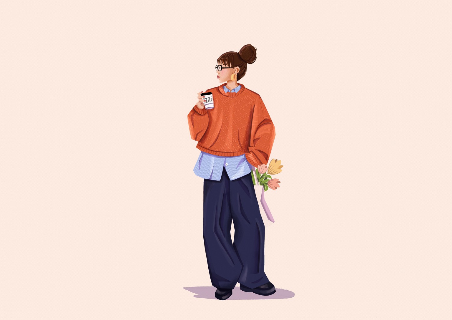 Fashion illustration - image 1 - student project