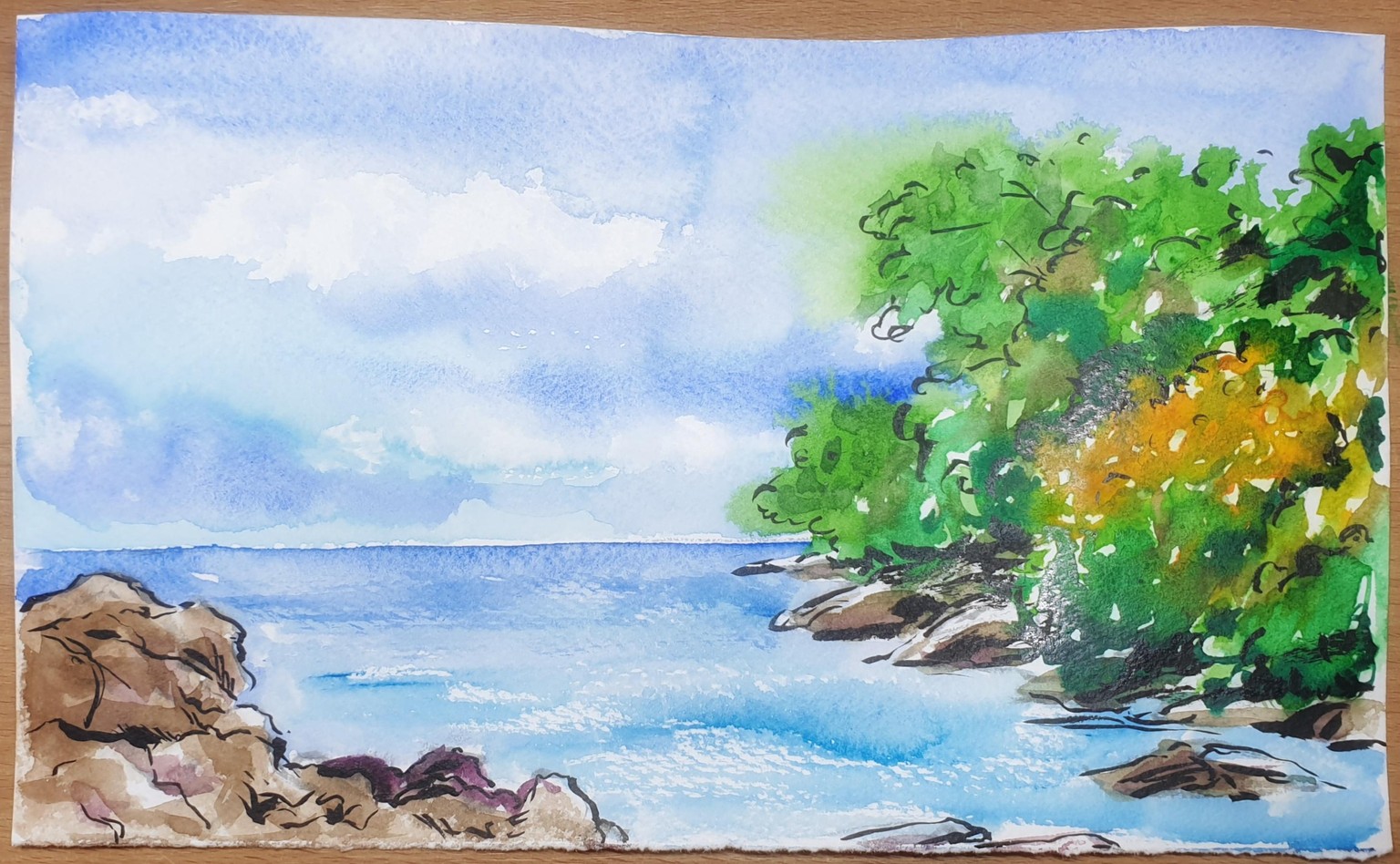 Travel sketching exercise (Thailand edition :D) - image 1 - student project