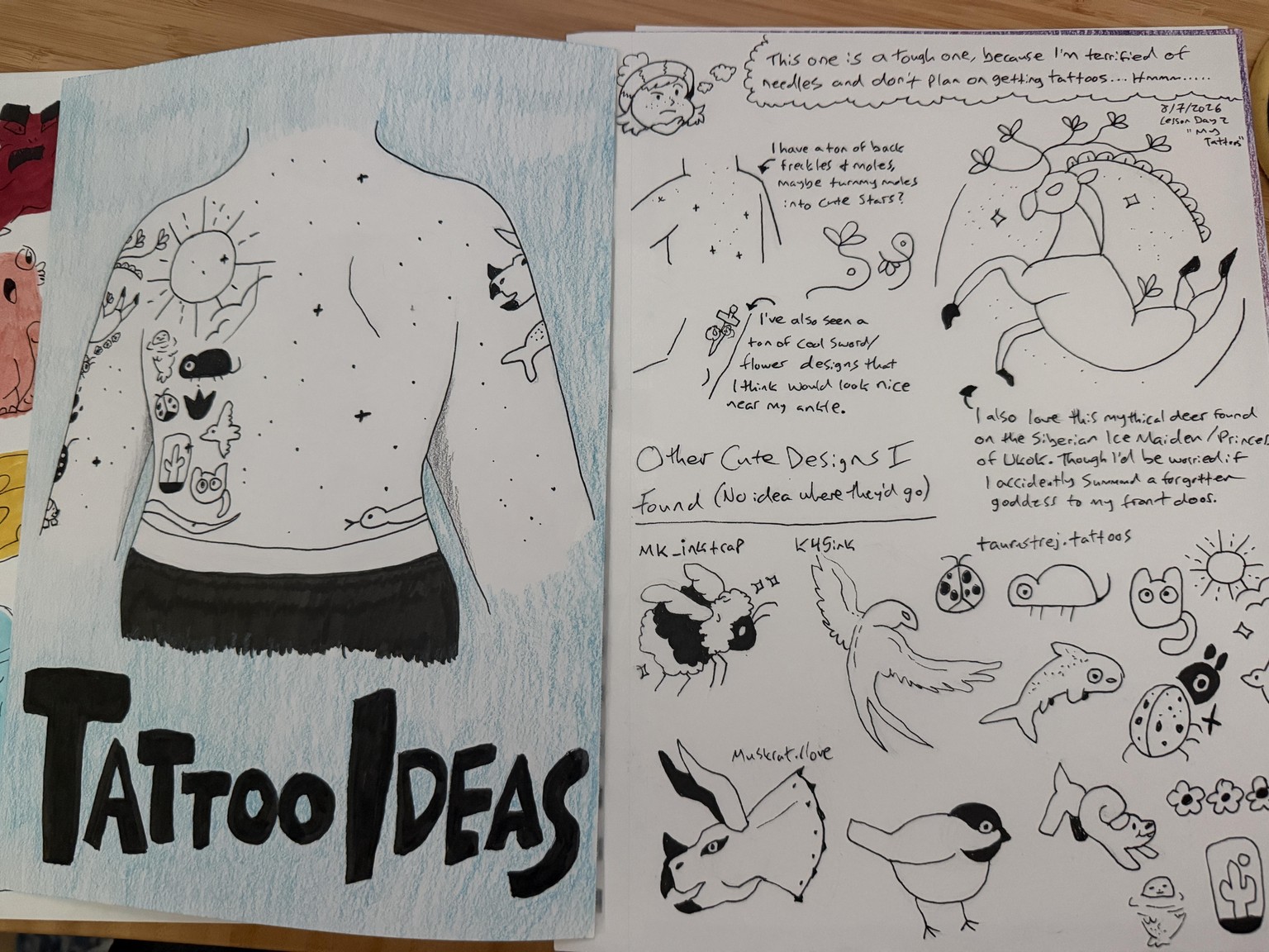 Sketchbook Activities! - image 2 - student project