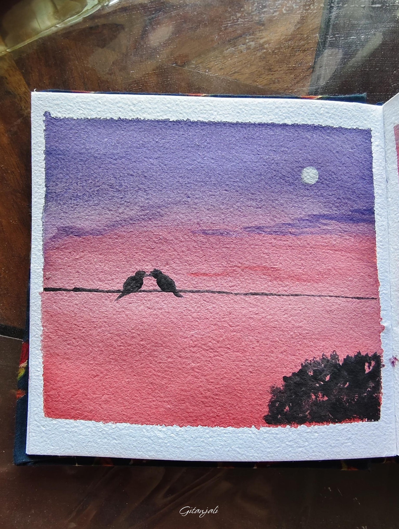 Gouache work - image 1 - student project