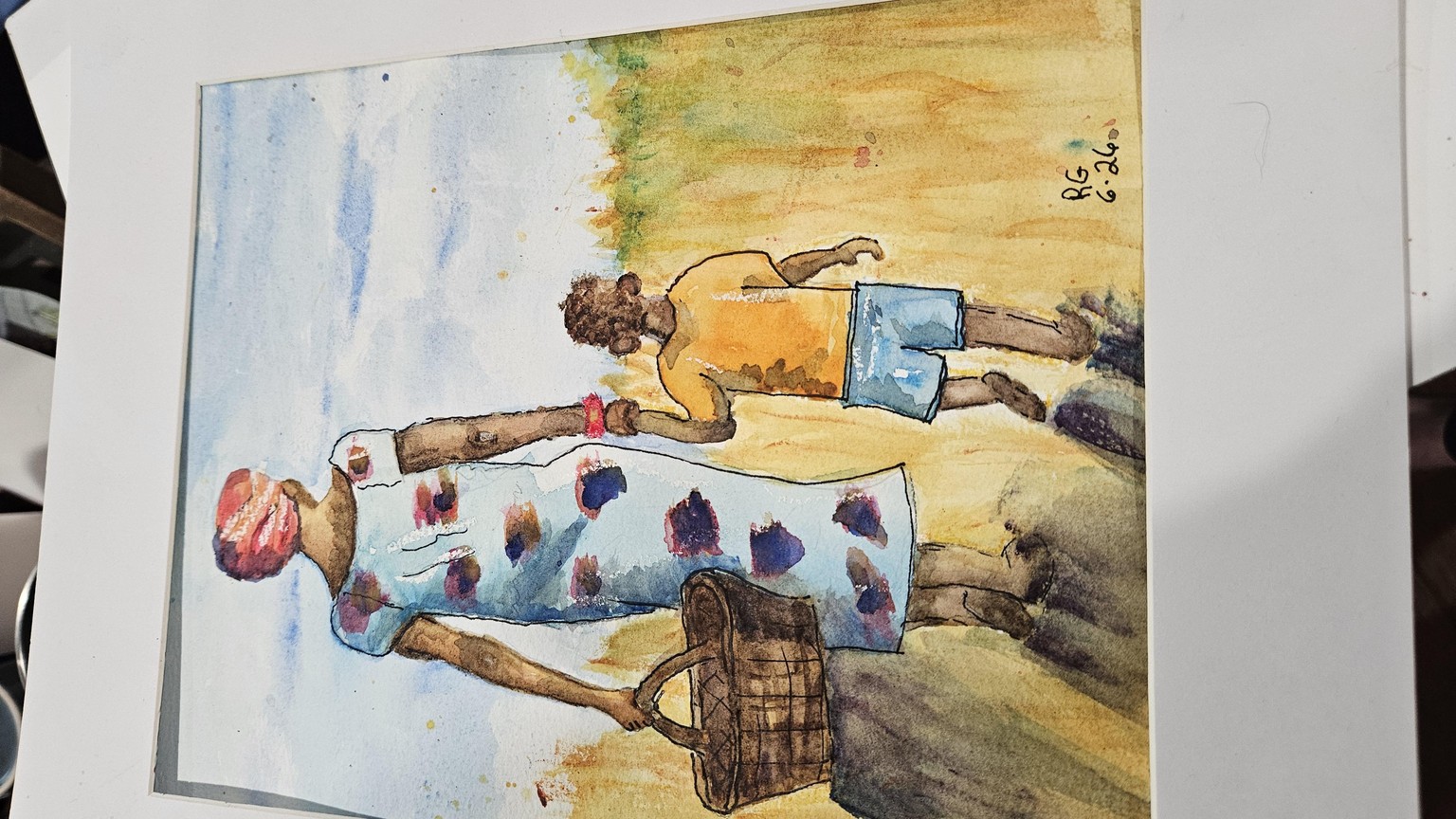 Mother and Son - image 2 - student project
