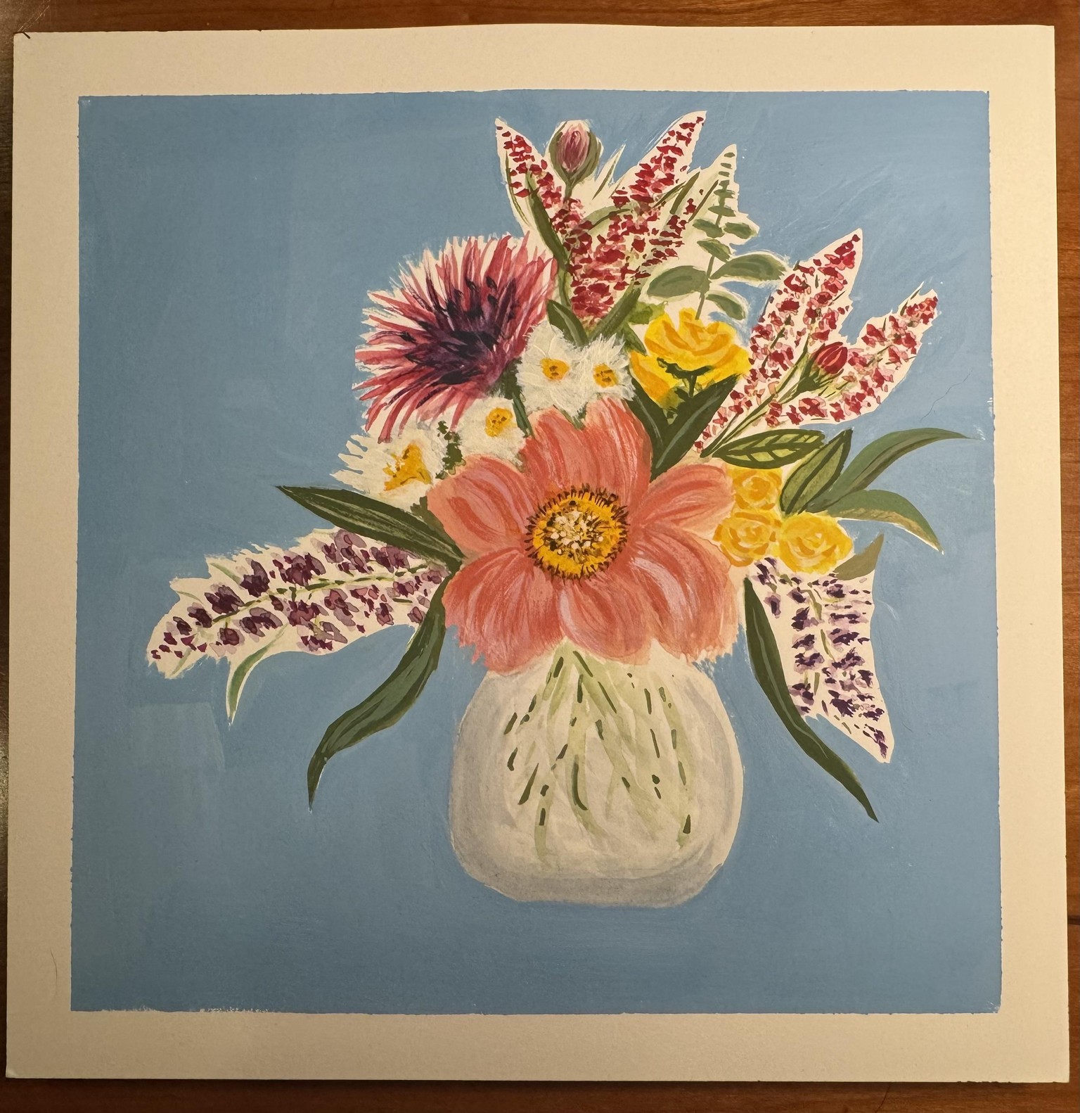 Gouache and watercolor - image 1 - student project