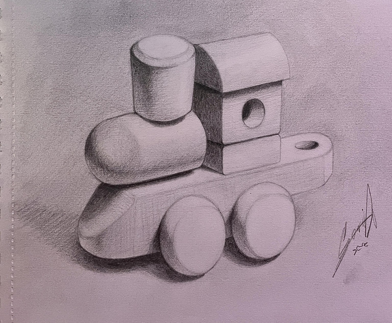 “Shading beyond the basics” class projects - image 3 - student project