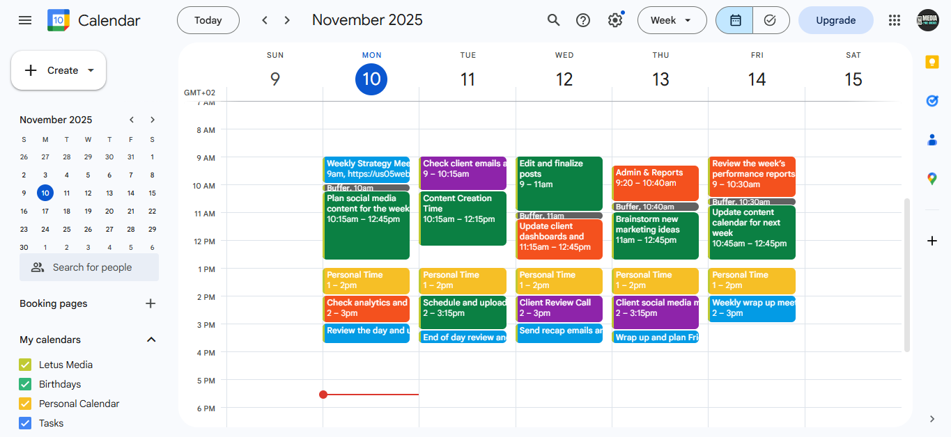 Client Calendar Management System - image 2 - student project