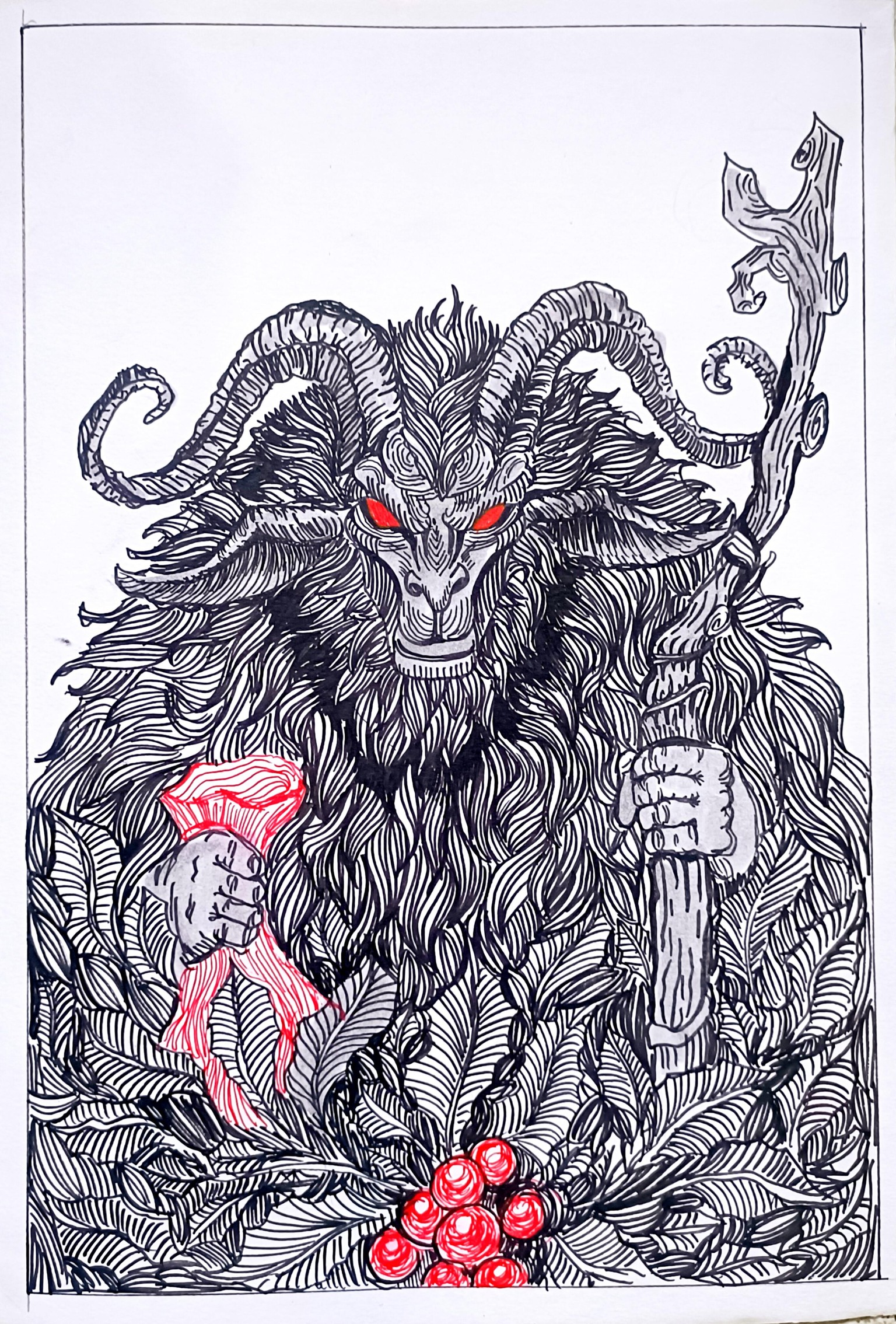 Krampus of Yule - image 1 - student project