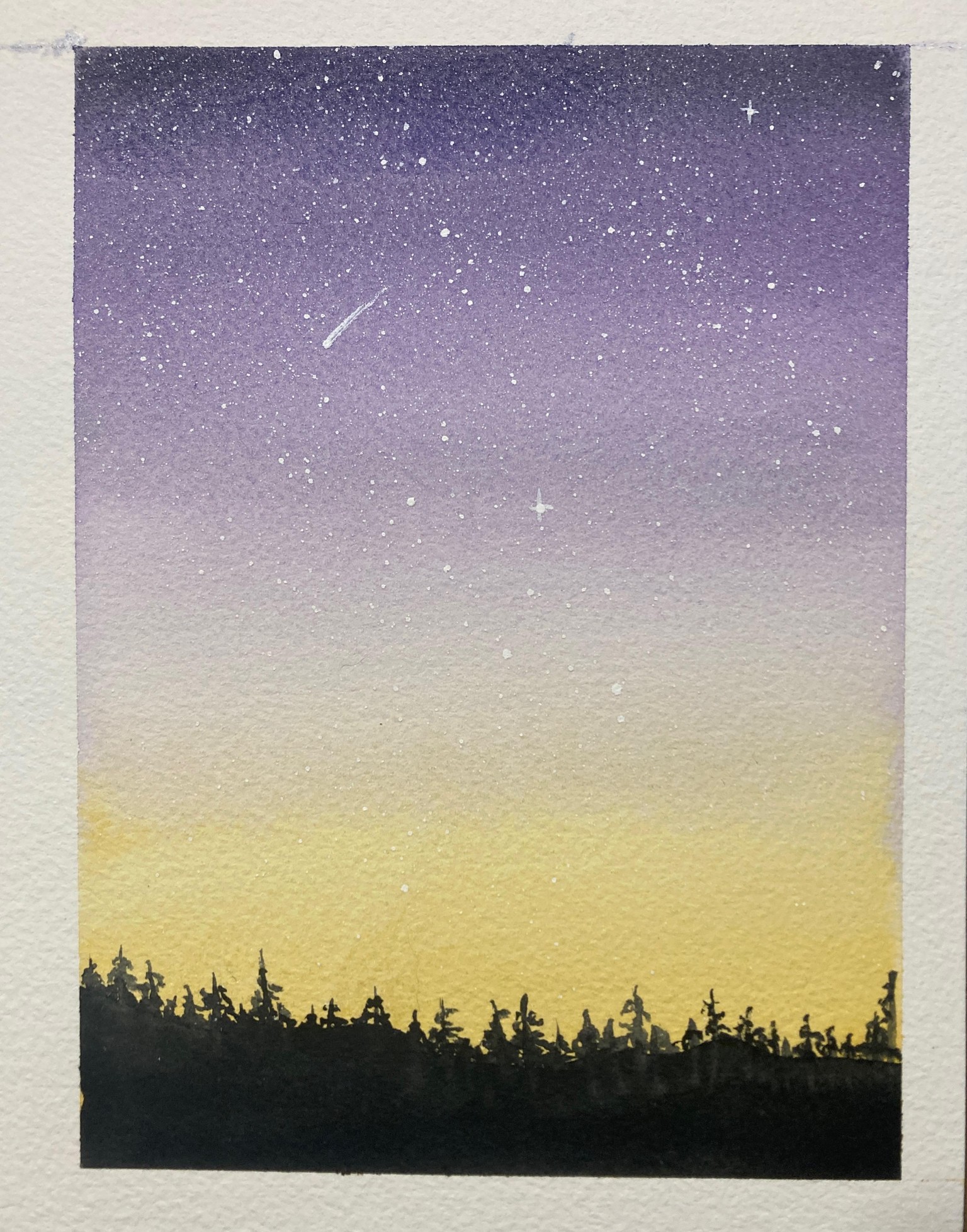 two night skies - image 2 - student project