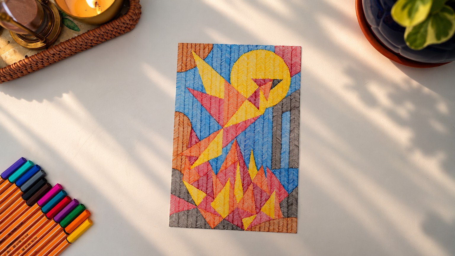 Shapes, Line & Rhythm - image 1 - student project