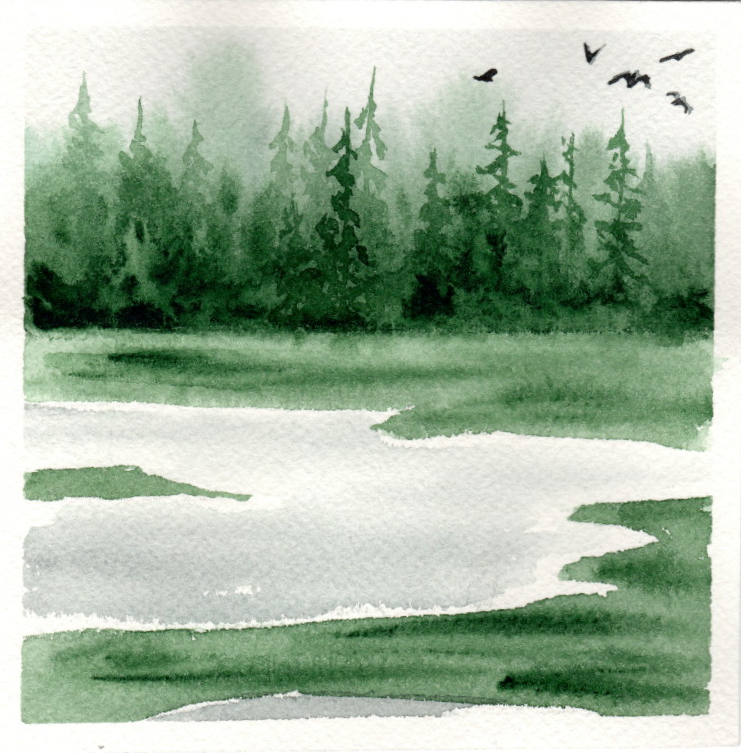Meditate with Watercolors 2.0 - image 3 - student project