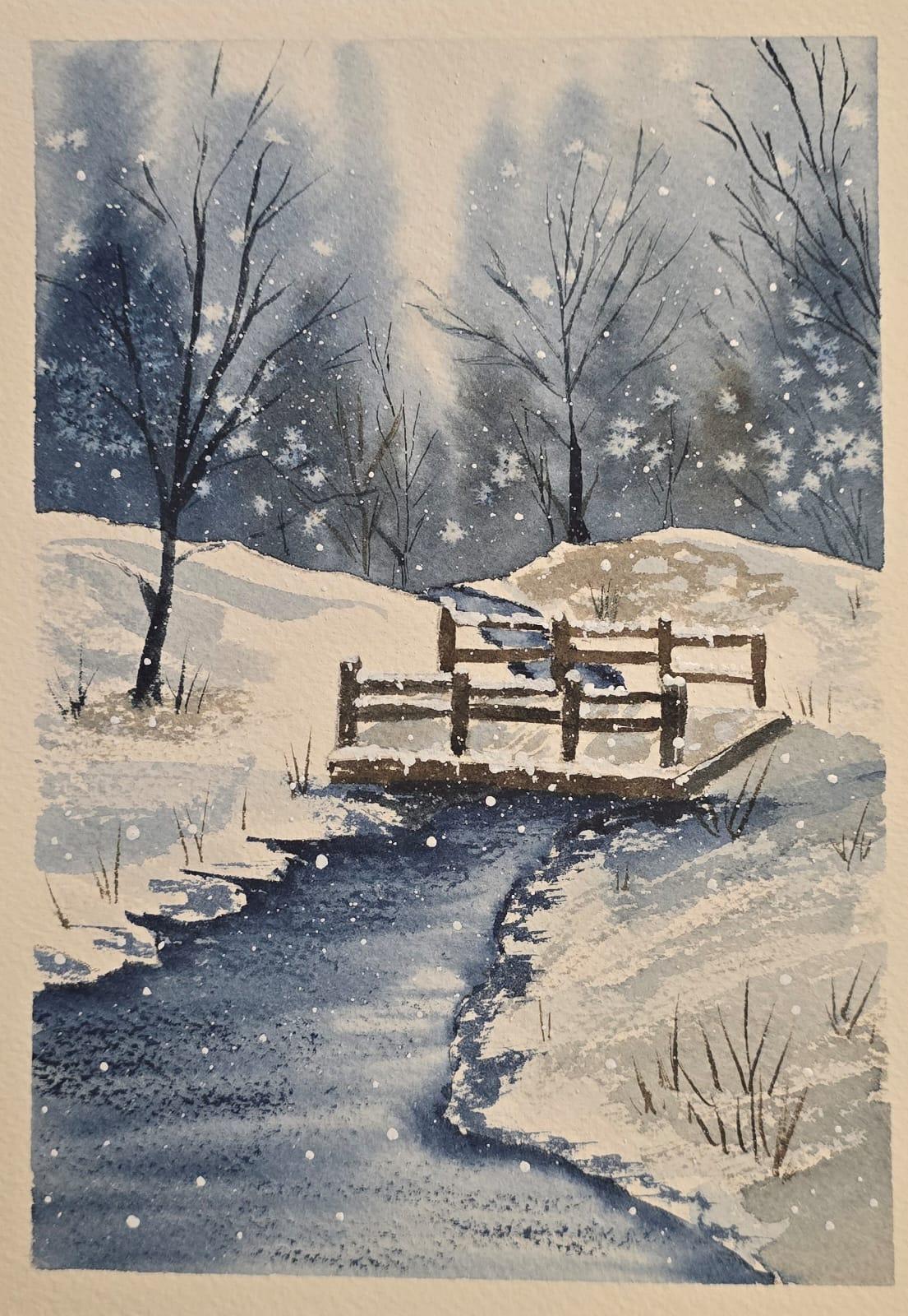 Snow with salt - image 1 - student project
