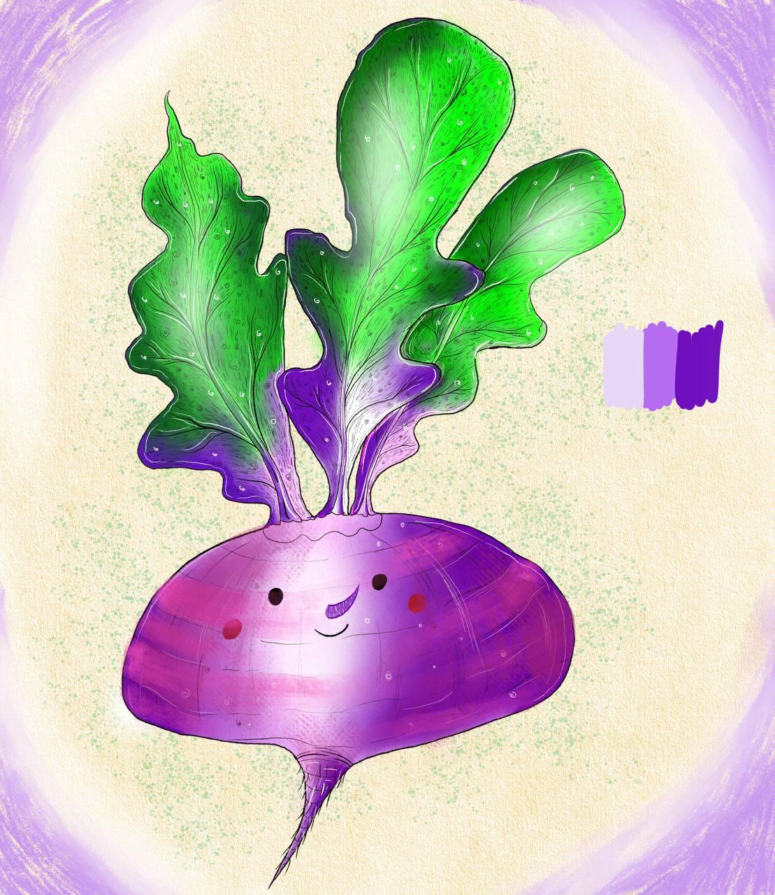 I don't know, what's wrong with my cute beet, but thank you, teacher!!! - image 2 - student project