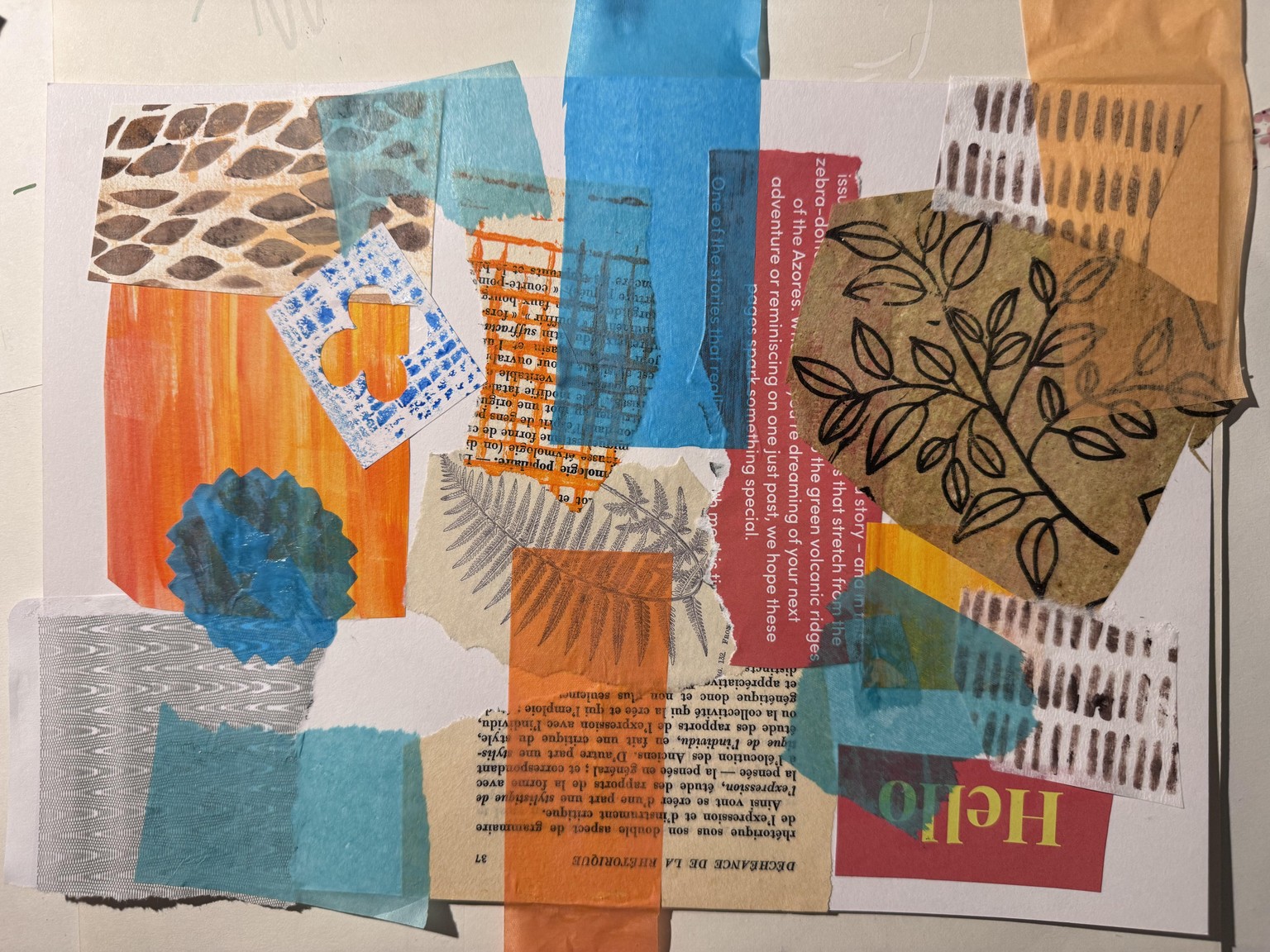Collage and Stamp - image 3 - student project