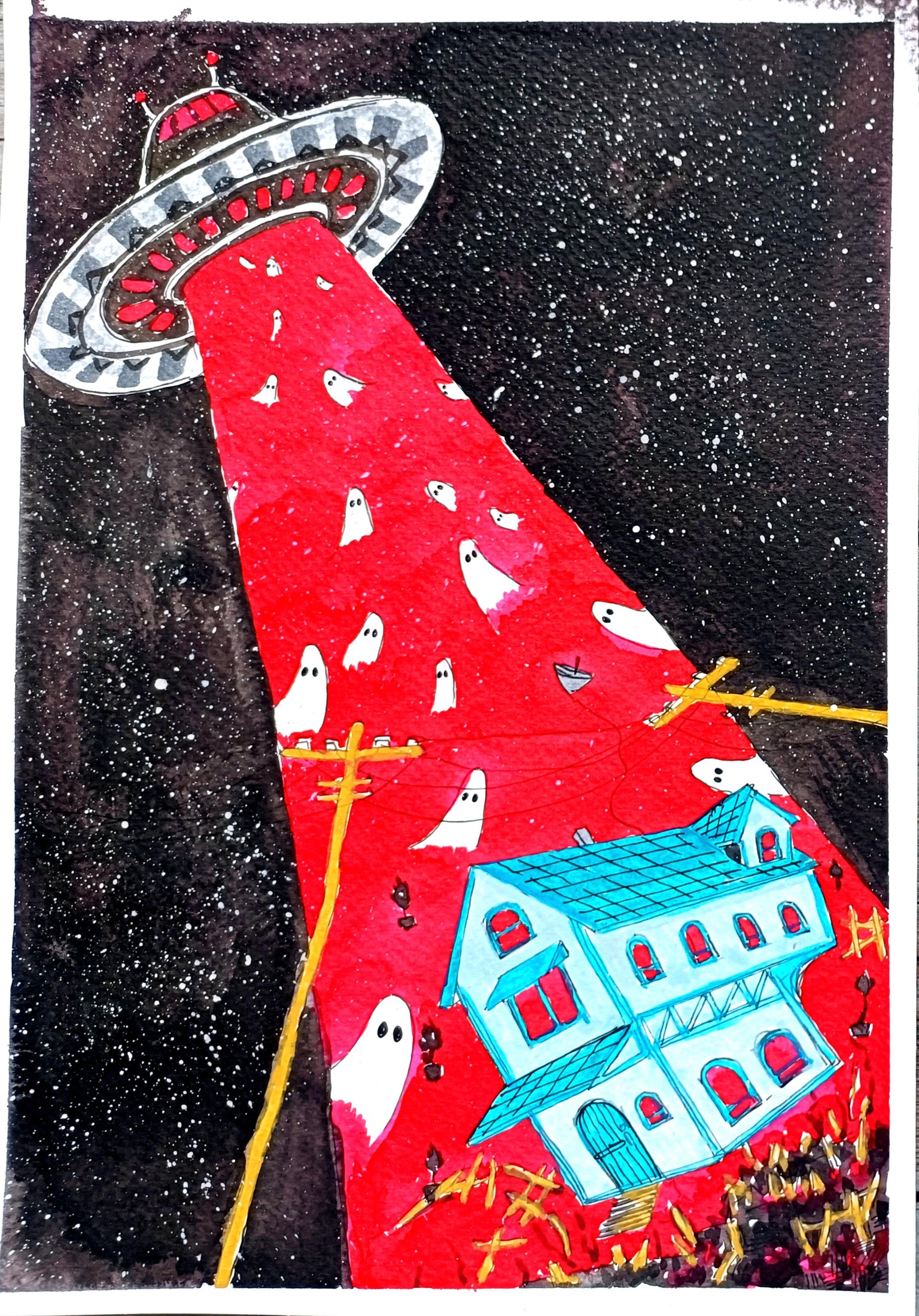 Surreal Cosmic Houses - image 8 - student project