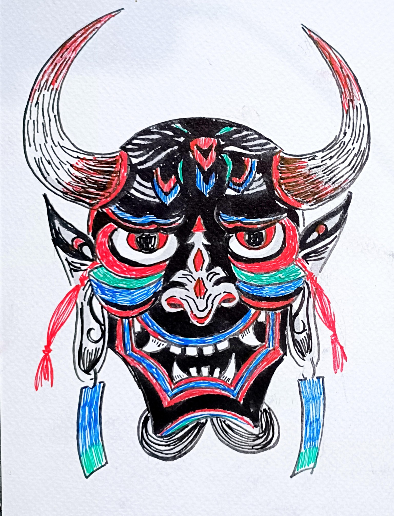 Demons and Guardian masks - image 3 - student project