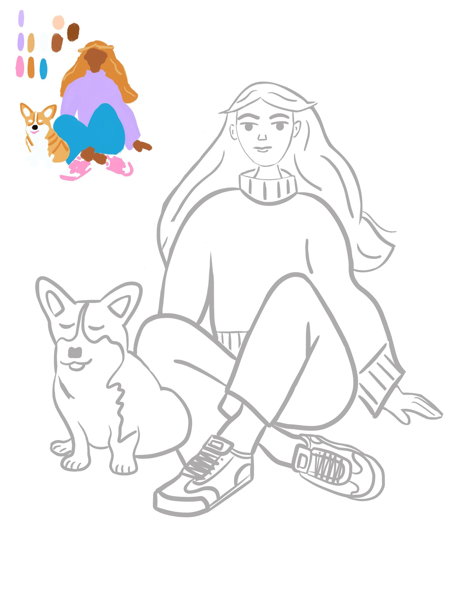 Girl On The Hill - image 2 - student project