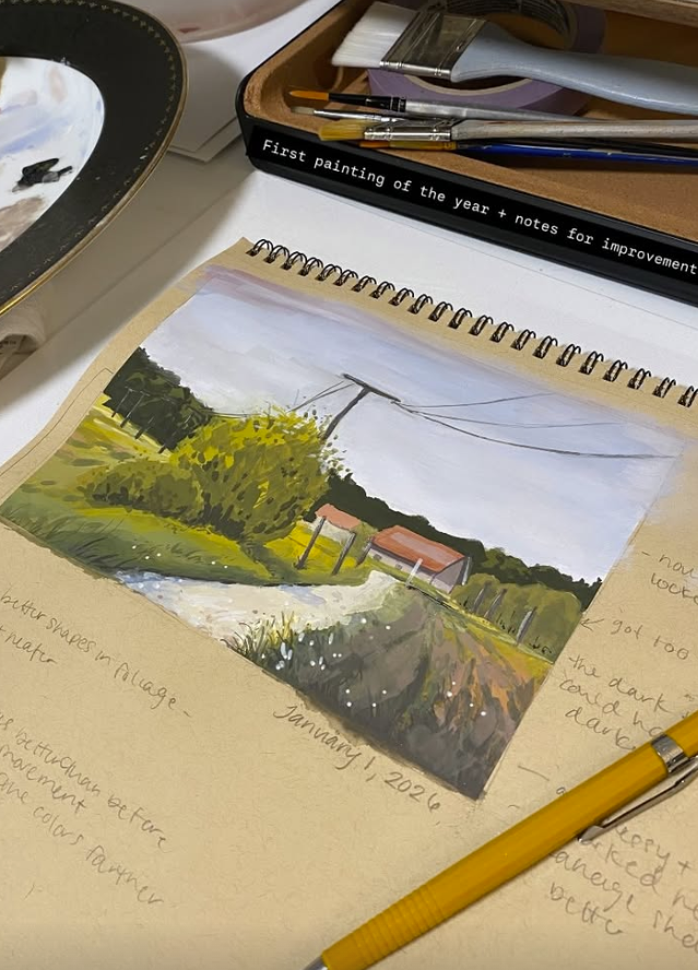 Old Farm House, New Year - image 1 - student project