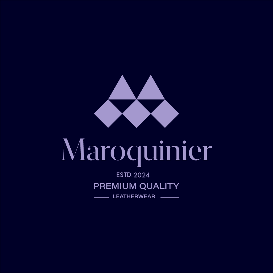 Maroquinier — Premium Handmade Leather Goods Logo Design Breakdown - image 1 - student project